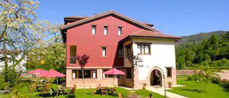 Façade de l’hébergement