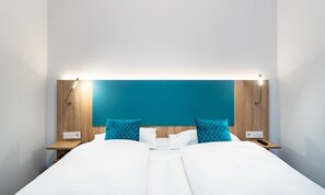 1 quarto, cofres nos quartos, individualmente decorados