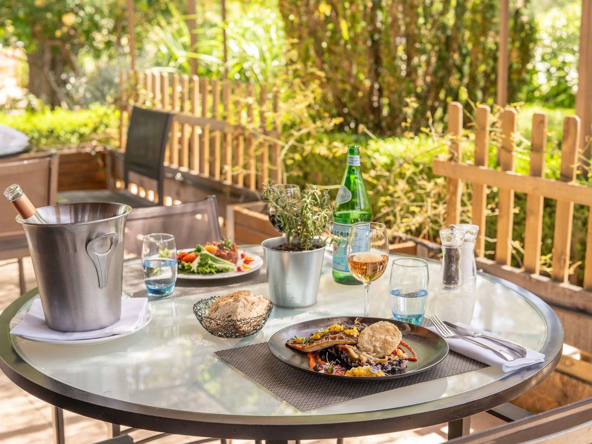 Frühstück, Mittagessen und Abendessen