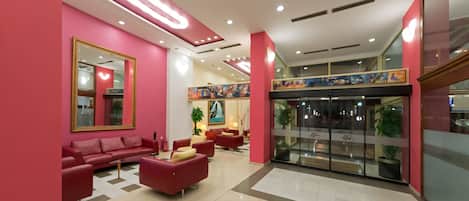 Sala de estar en el lobby