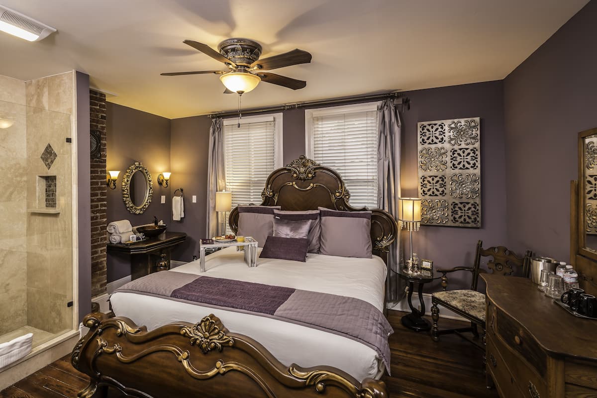 Premium bedding, pillowtop beds, individually decorated
