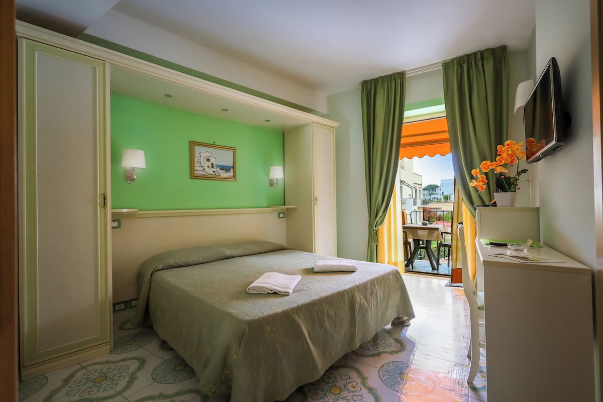 Double or Twin Room, Balcony | Minibar, in-room safe, desk, laptop workspace