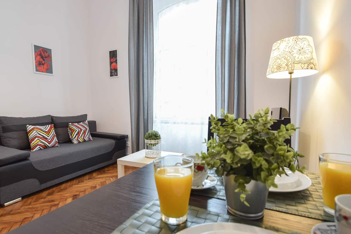 Iron/ironing board, cots/infant beds, rollaway beds, free WiFi