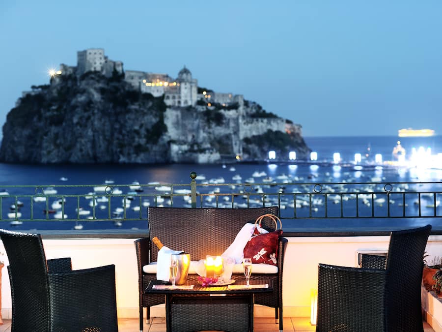 Quarto casal ou duplo clássico, vista para o mar | Vista do quarto