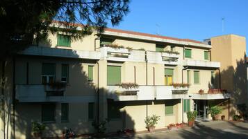 Fassade der Unterkunft