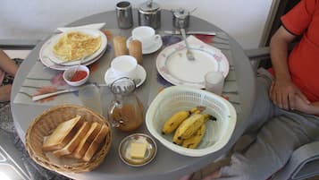 Café da manhã continental grátis todos os dias