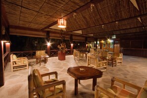Sala de estar en el lobby