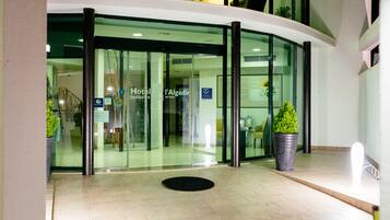 Voorkant van accommodatie