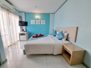 Superior Double Room | Desk, free WiFi, bed sheets - Thipurai city hotel (Hua Hin)