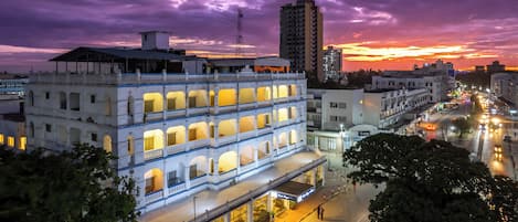 Stadsuitzicht vanuit accommodatie