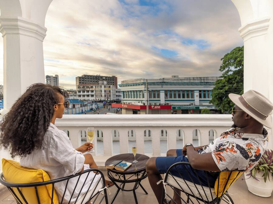 City view from property