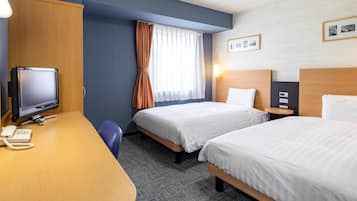 Standard Twin Room, 2 Twin Beds, Non Smoking | Premium bedding, desk, blackout drapes, soundproofing