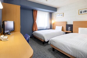 Standard-Zweibettzimmer, 2 Einzelbetten, Nichtraucher | Hochwertige Bettwaren, Schreibtisch, Verdunkelungsvorhänge