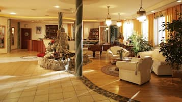 Sala de estar en el lobby