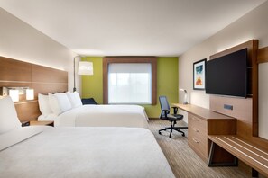 Standard Room, 2 Queen Beds | Hypo-allergenic bedding, in-room safe, desk, blackout curtains