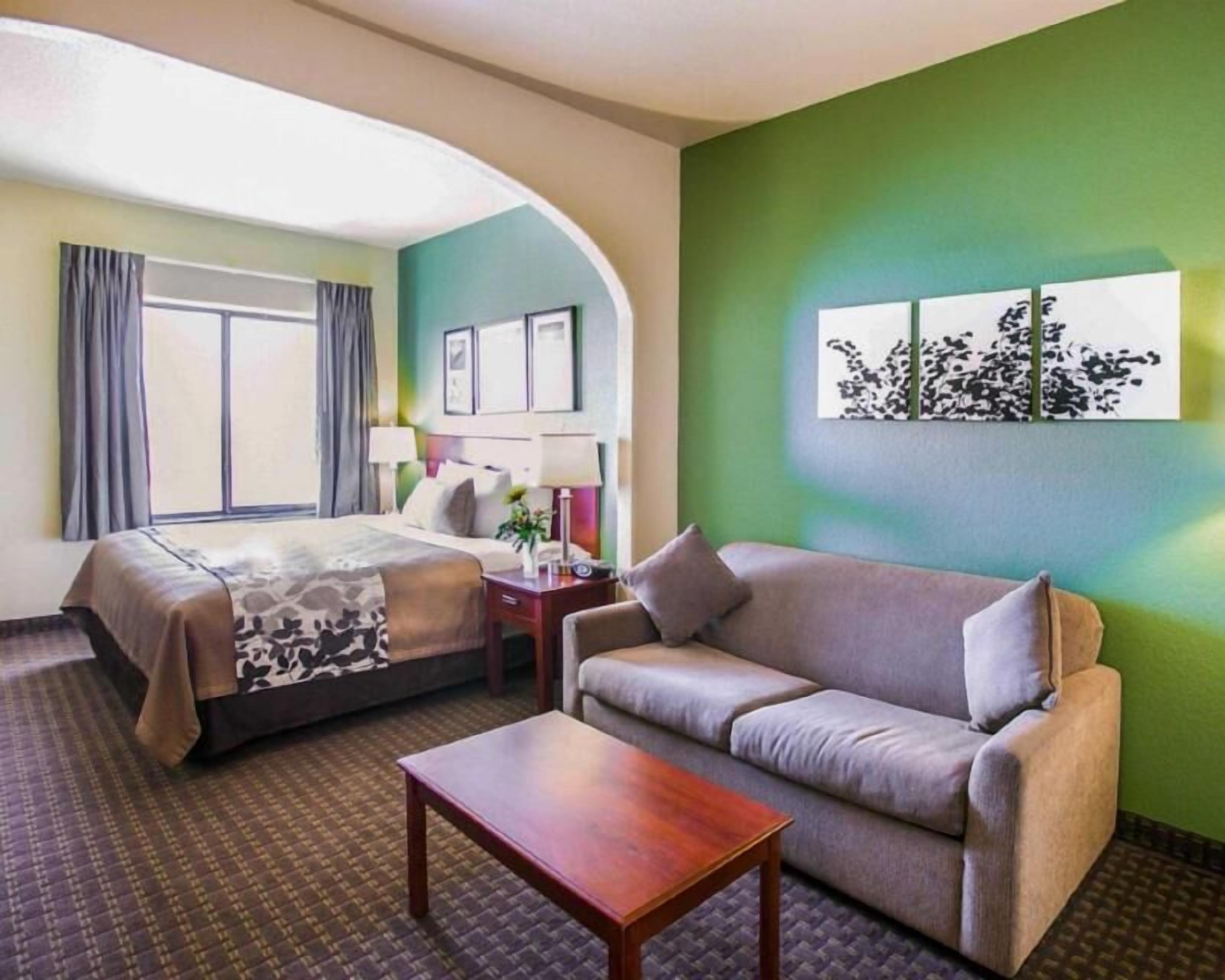 Pillow-top beds, desk, blackout curtains, iron/ironing board