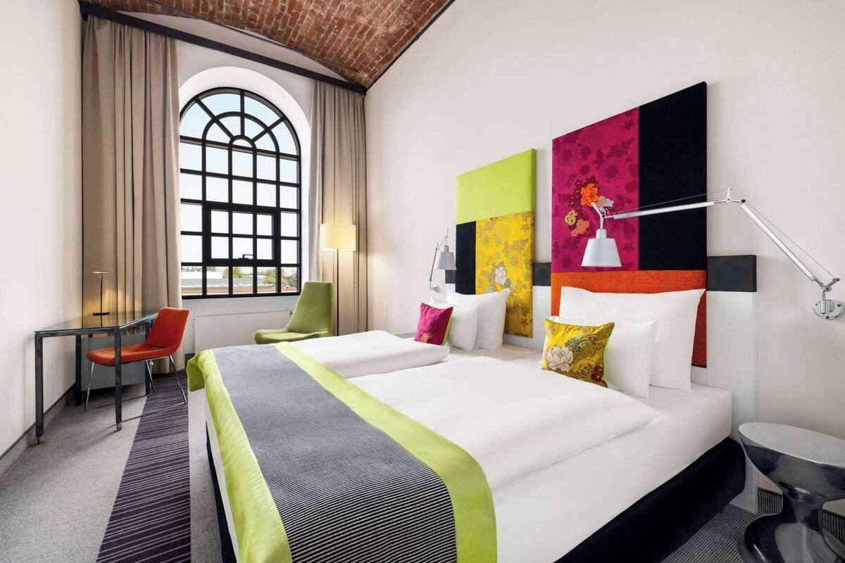 Ropa de cama de alta calidad y minibar