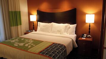 Premium bedding, in-room safe, desk, blackout curtains