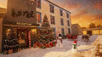 Façade de l’hébergement