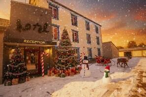 Façade de l’hébergement