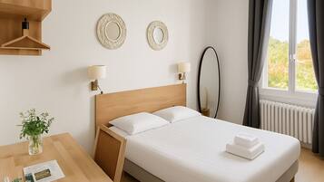 Doppelzimmer | Hochwertige Bettwaren, individuell dekoriert, individuell eingerichtet