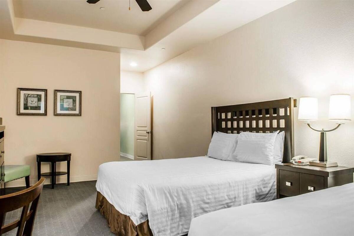 Pillow-top beds, iron/ironing board, free WiFi, bed sheets