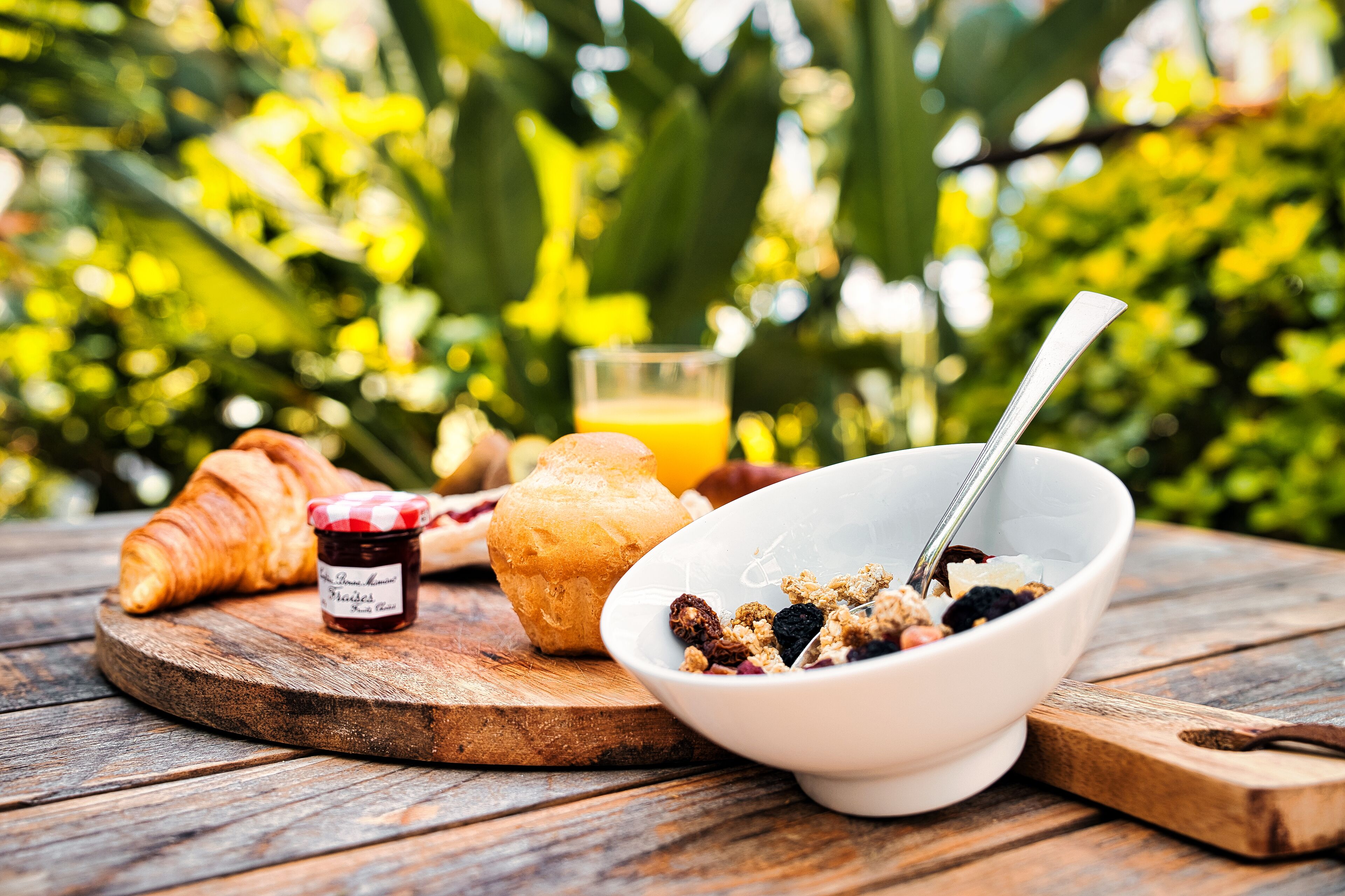 Frukostbuffé varje dag (EUR 16 per person)