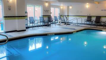 Una piscina techada