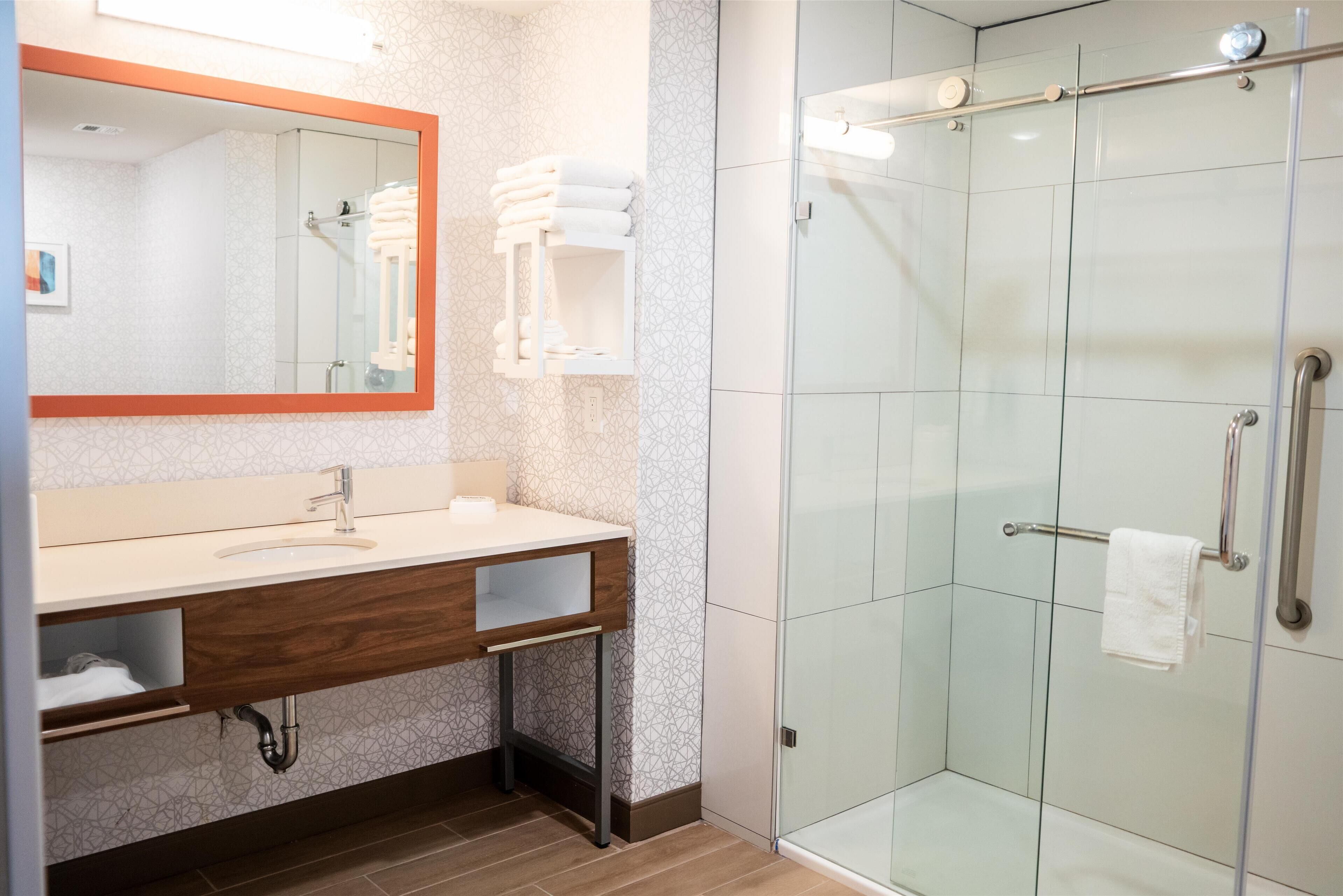 Douche de la salle de bain