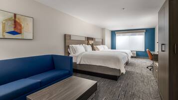 Suite, 2 Queen Beds | In-room safe, desk, iron/ironing board, free cots/infant beds