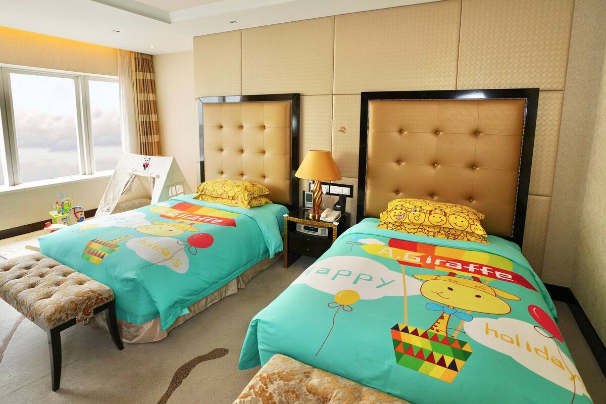 Classic Room, 2 Double Beds (Kids Theme) | 1 bedroom, down comforters, minibar, in-room safe