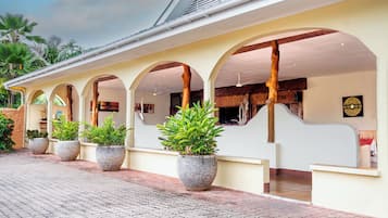 Facciata della struttura