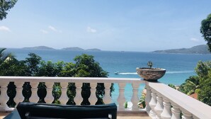 Honeymoon Bungalow, 1 Bedroom, Ocean View | Beach/ocean view - Patatran Village (La Digue)