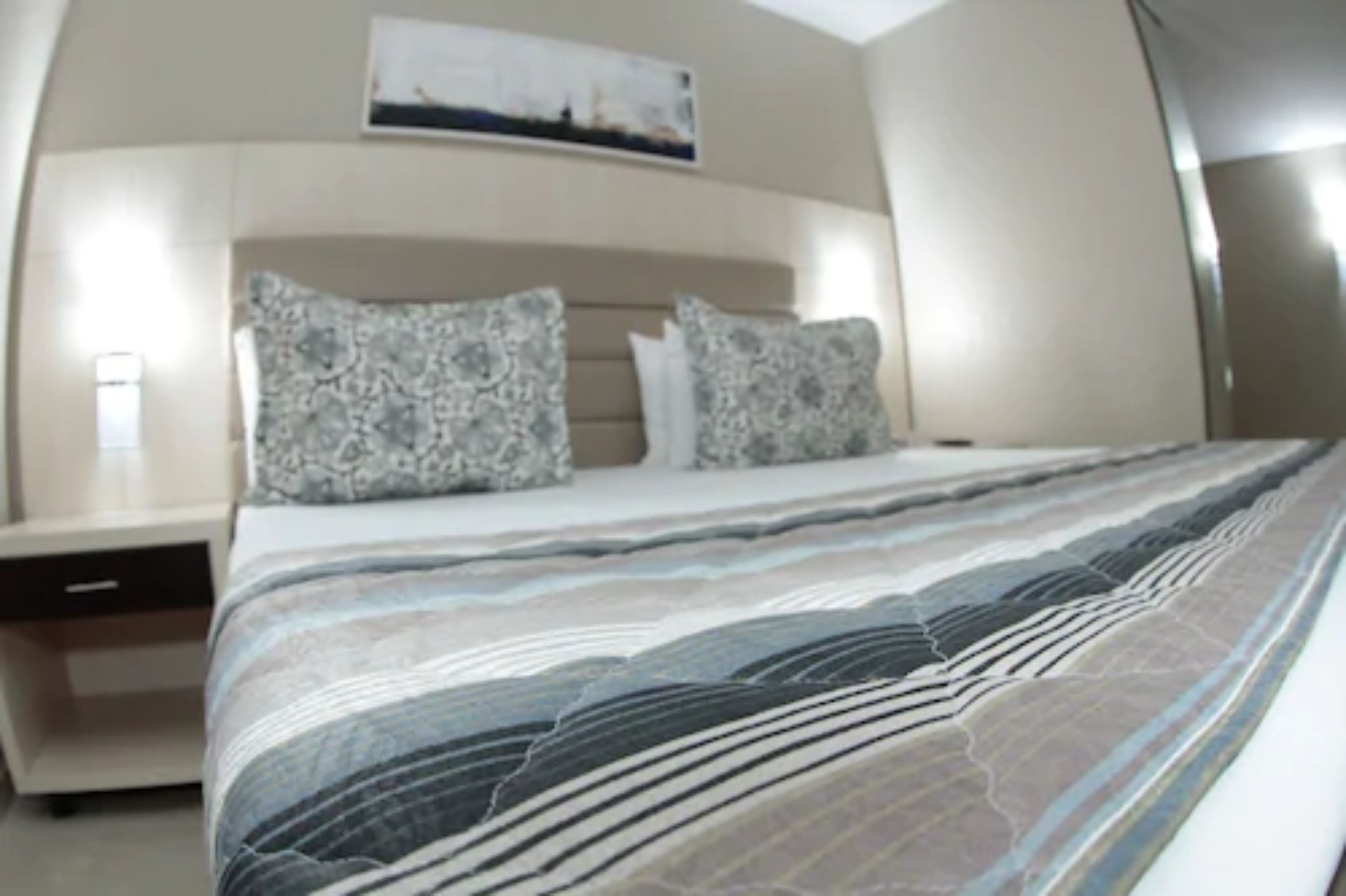 In-room safe, desk, laptop workspace, soundproofing