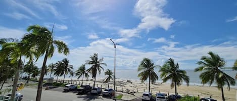 Vue sur la plage/l’océan