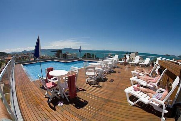 Outdoor pool - Mar del Plata Praia Hotel (Florianopolis)