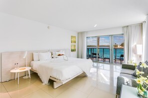 Apartment, 2 Bedrooms, Waterfront | Hypo-allergenic bedding, in-room safe, desk, laptop workspace - Beach Haus Bal Harbour (Bal Harbour)