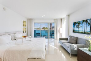 Appartement, 2 chambres, cuisine, vue canal