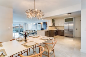 Apartment, 2 Bedrooms, City View | Living area | 65-inch Smart TV with digital channels, TV, streaming services - Beach Haus Bal Harbour (Bal Harbour)