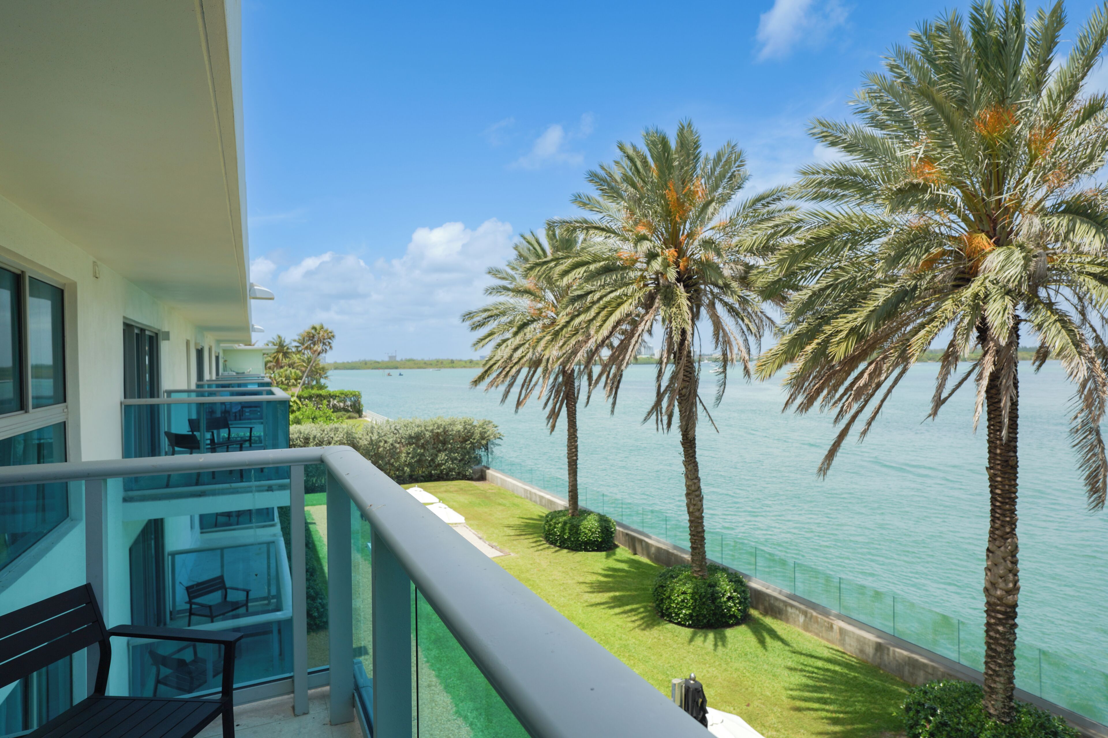Deluxe Apartment, 2 Bedrooms, Waterfront | Terrace/patio