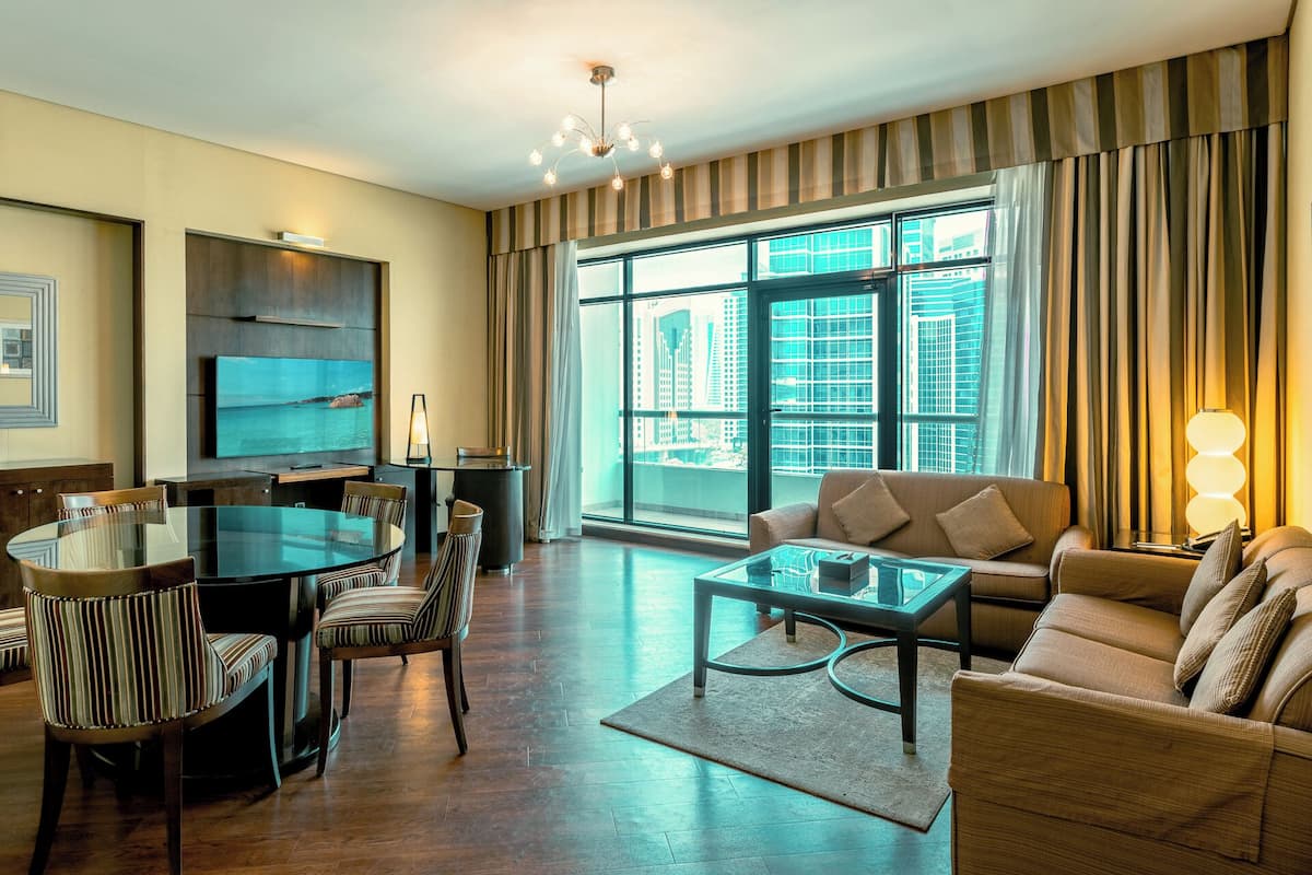 Executive Suite, 3 Bedrooms, Pool View | 3 bedrooms, premium bedding, in-room safe, laptop workspace