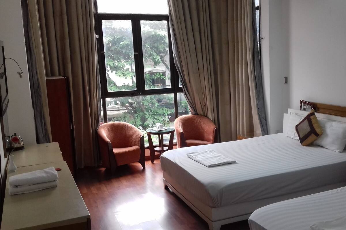 Triple Room, City View | 1 bedroom, premium bedding, minibar, in-room safe
