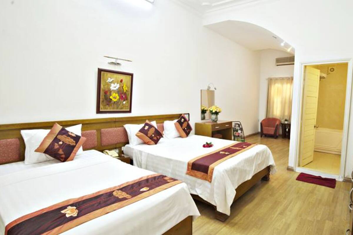 1 quarto, roupas de cama premium, frigobar, cofres nos quartos