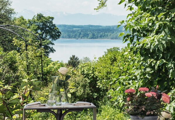 Vue depuis l’hébergement