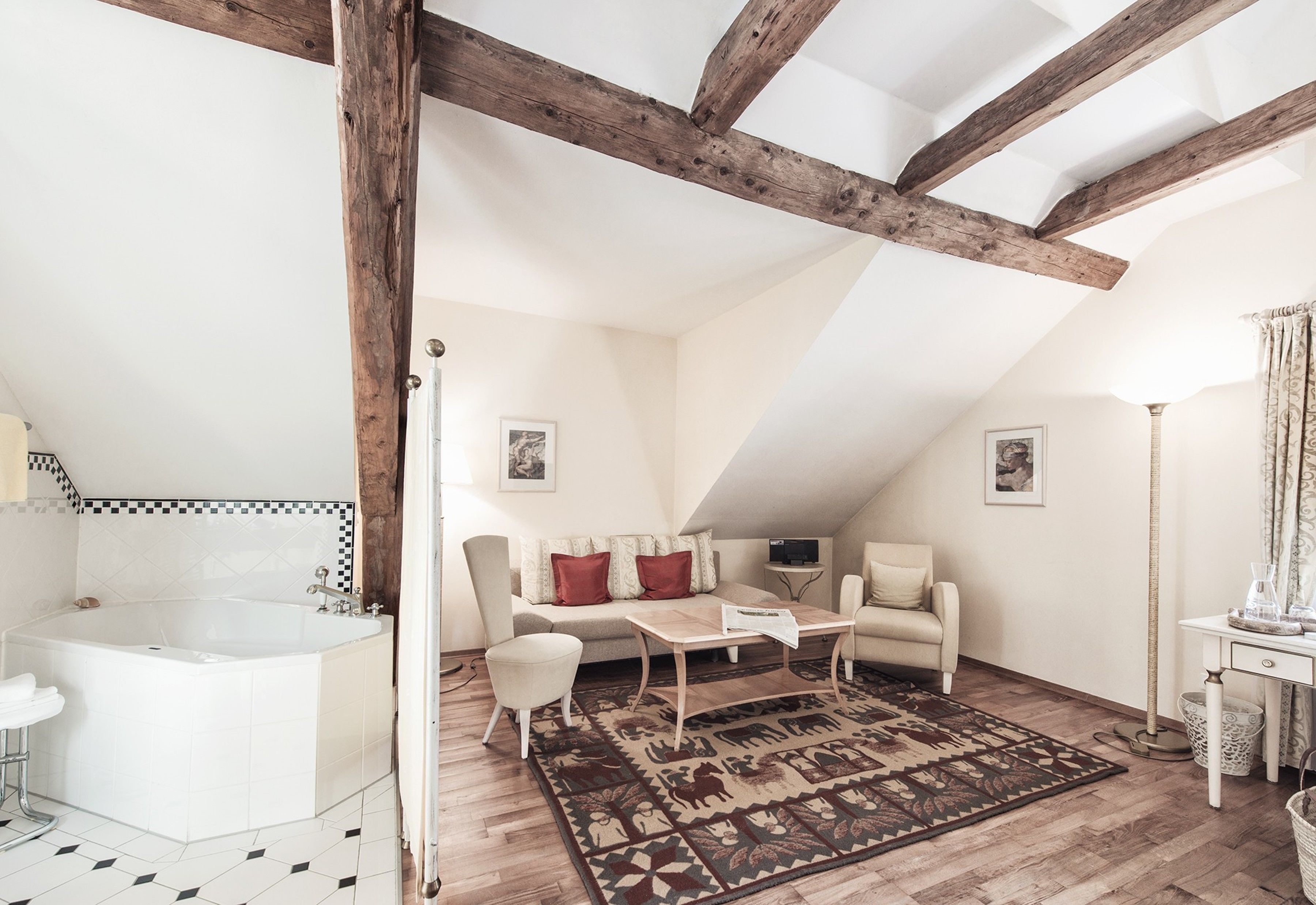 junior studio suite, garden view | living area | flat-screen tv, dvd player, first-run films