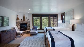 Lägenhet - 2 sovrum (Condominium) | Sängtillbehör av högsta kvalitet, individuell inredning och unika möbler