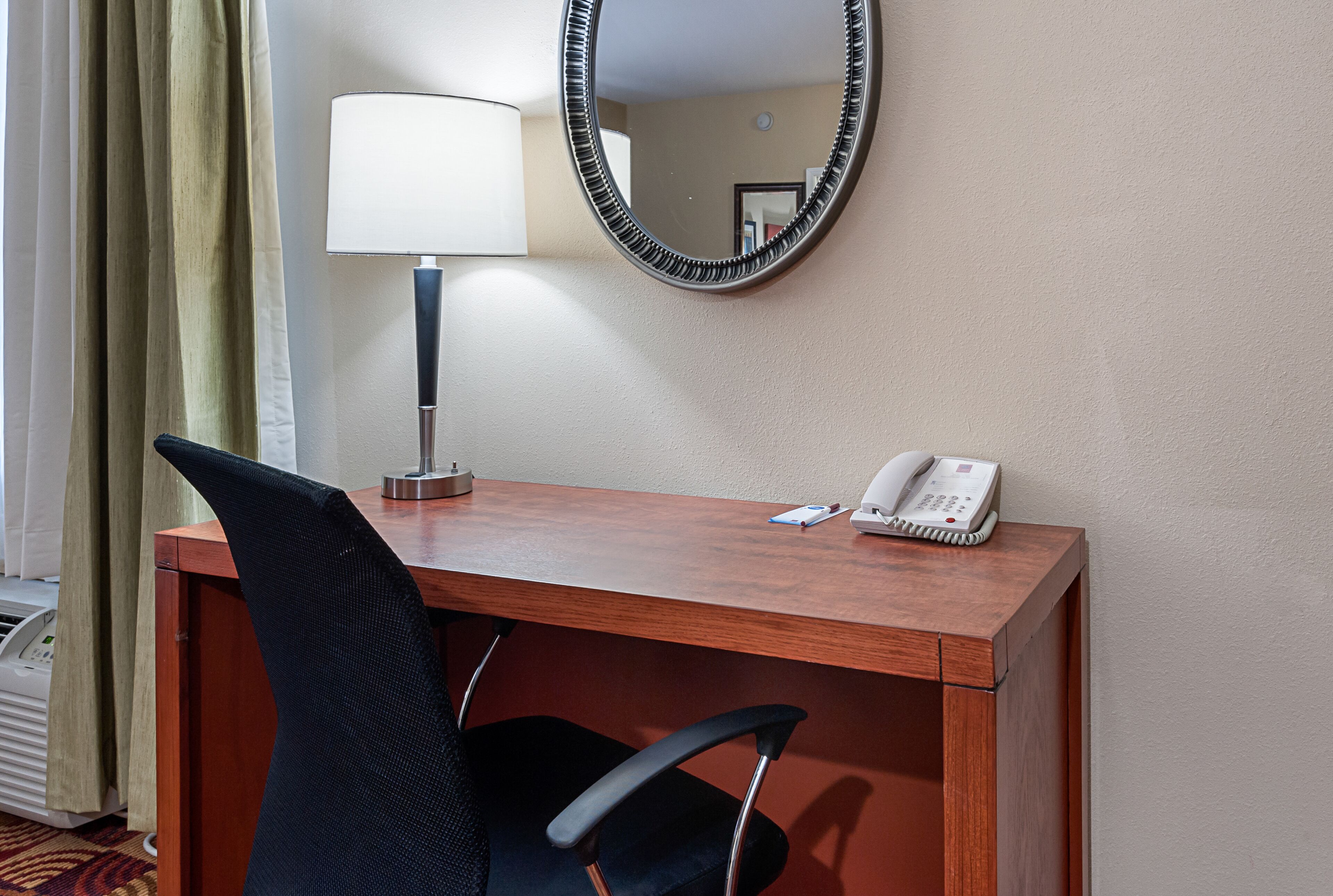 suite, 1 king bed, accessible, non smoking | desk, laptop workspace, blackout curtains, iron/ironing board