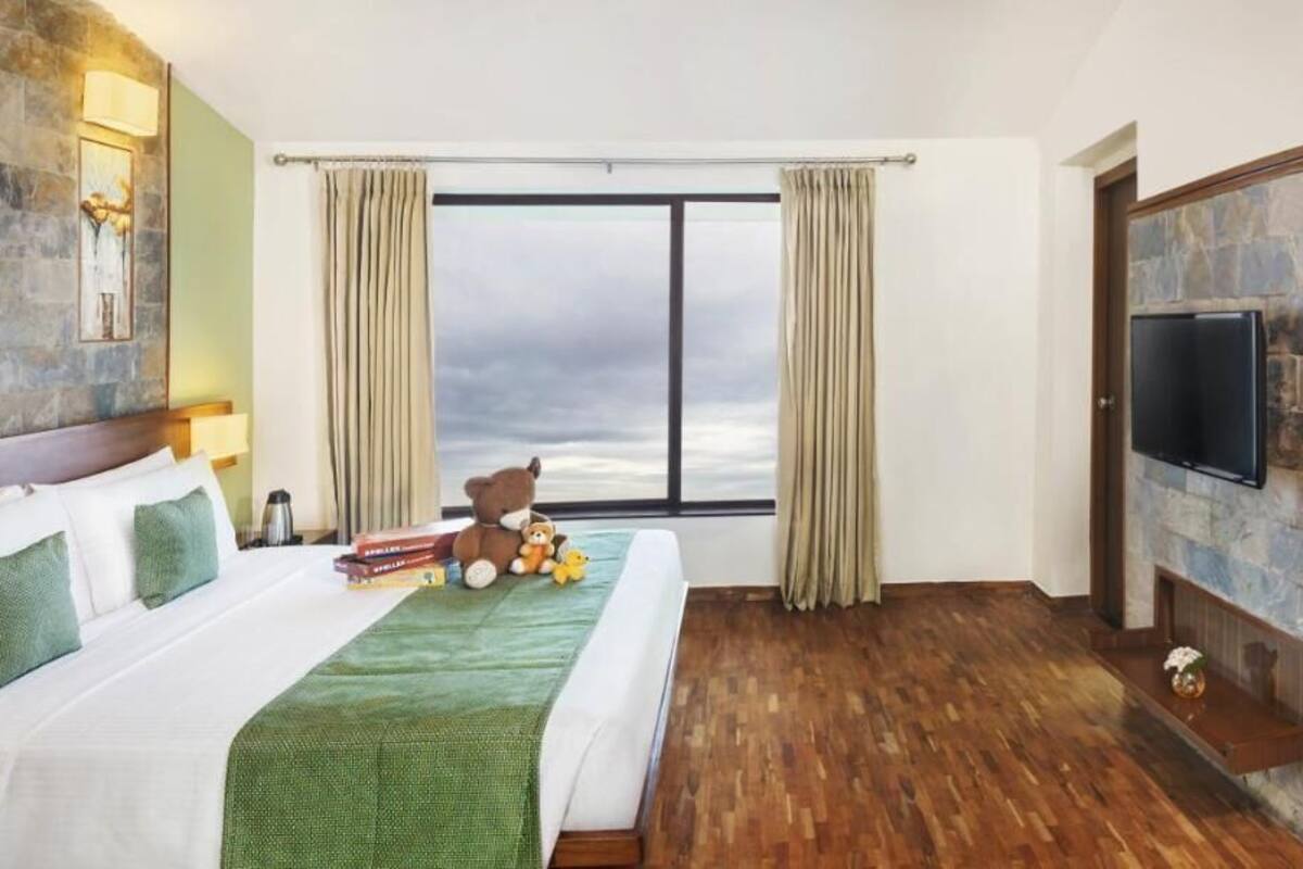 Ropa de cama de alta calidad y minibar
