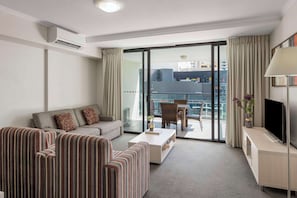 Apartment, 2 Bedrooms (No Housekeeping) | 1 bedroom, desk, laptop workspace, iron/ironing board