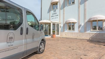 Voorkant van accommodatie